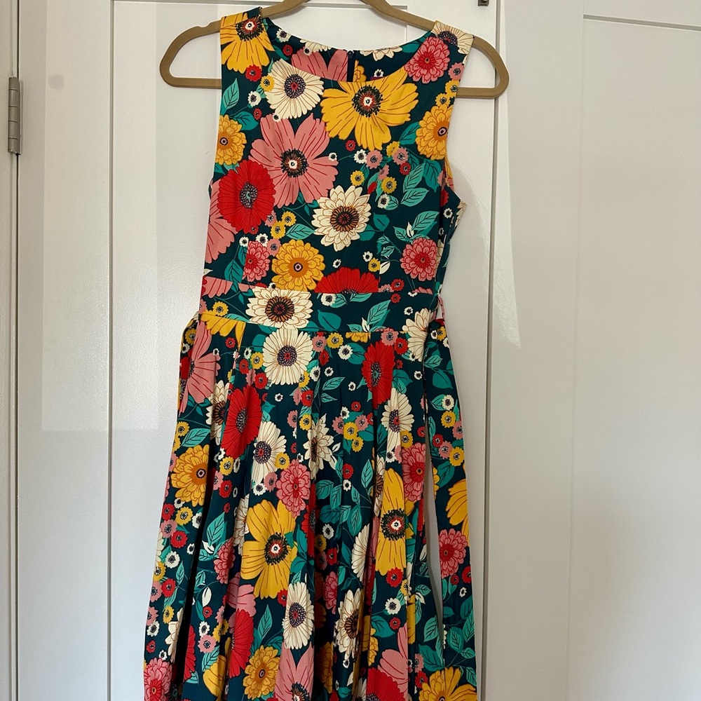 ModCloth Ixia Floral Sleeveless Dress - Multicolor